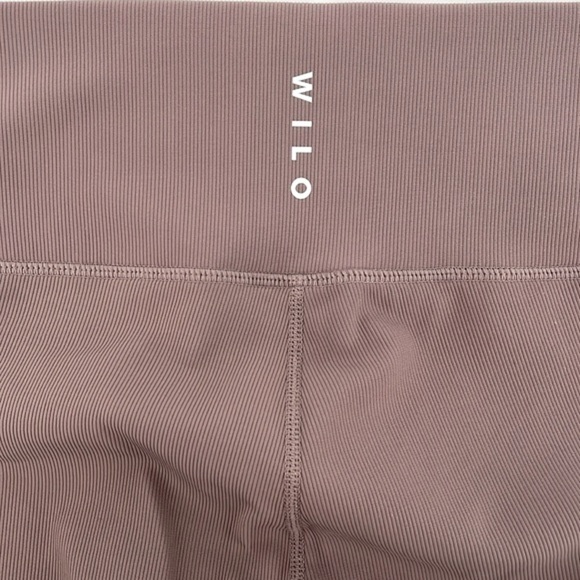 Wilo The Label Color Block (Mauve) 7/8  Leggings Size Small - Picture 7 of 9